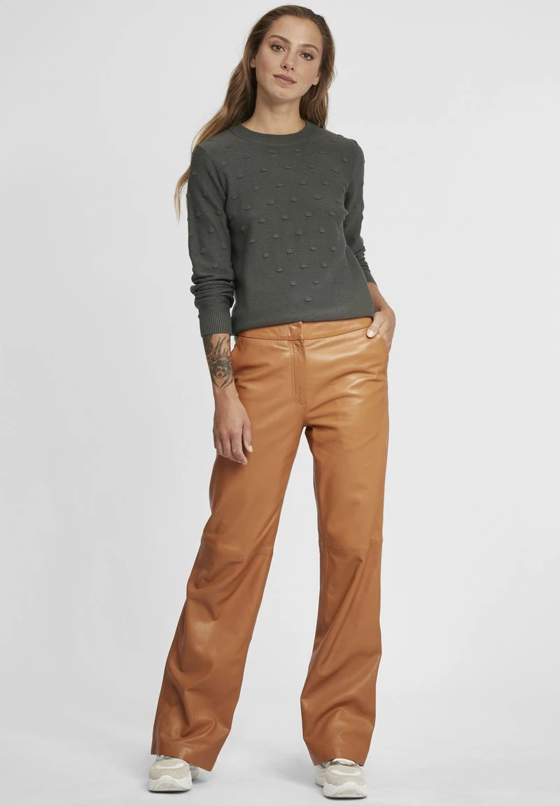 Oxmo OXDOTTA - Jersey De Punto - Dark Shadow, Mujer 4 Oxmo OXDOTTA - Jersey De Punto - Dark Shadow, Mujer - Image 2