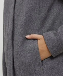 Oxmo OXNELINA - Abrigo De Invierno - Medium Grey Melange , Mujer 12 Oxmo OXNELINA - Abrigo De Invierno - Medium Grey Melange , Mujer -Oxmo Elegante tienda 00f53c3380de4711bc9d8d21991ca87a