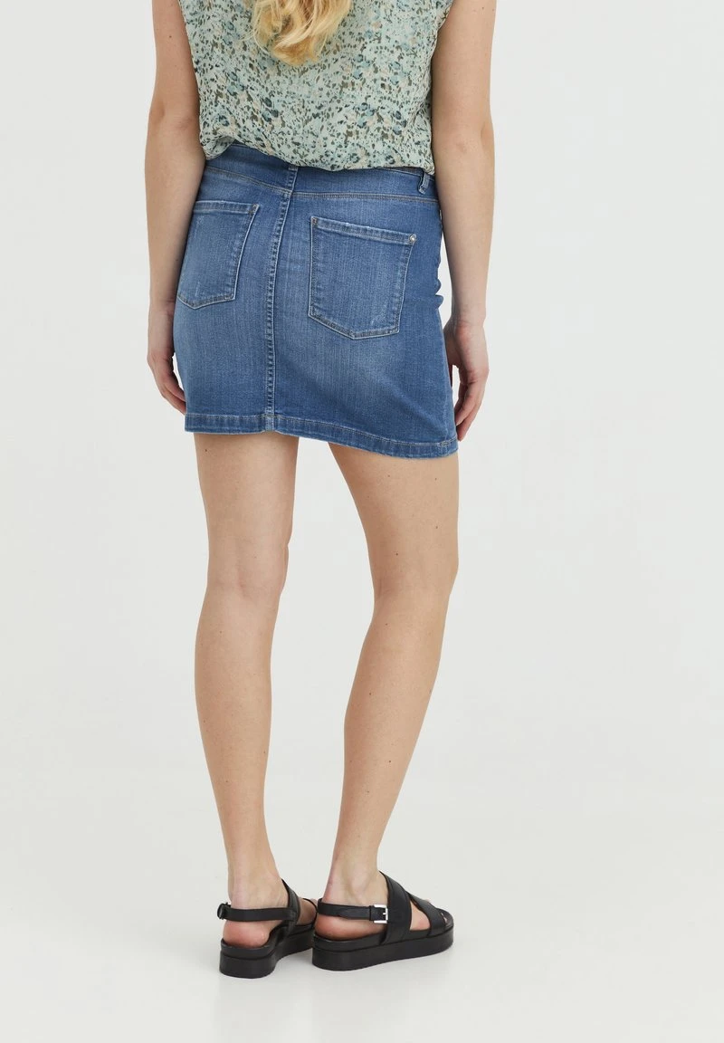 Oxmo OXADRIA - Falda Vaquera - Light Blue , Mujer 4 Oxmo OXADRIA - Falda Vaquera - Light Blue , Mujer - Image 2