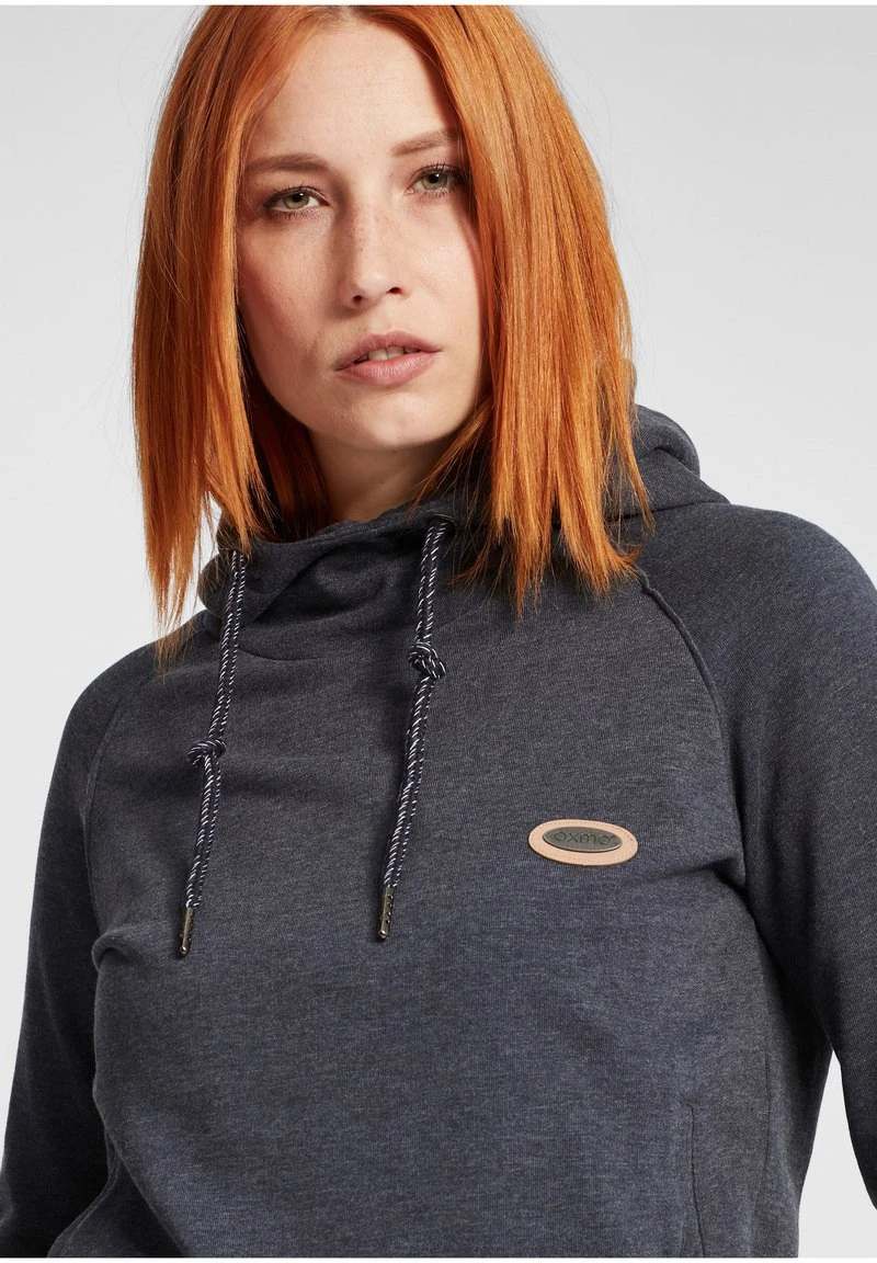 Oxmo OXPUJA - Jersey Con Capucha - Insignia Blue Melange, Mujer 6 Oxmo OXPUJA - Jersey Con Capucha - Insignia Blue Melange, Mujer - Image 4