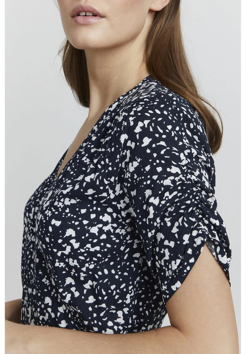 Oxmo OXEMBLA - Vestido Informal - Total Eclipse Mix, Mujer 6 Oxmo OXEMBLA - Vestido Informal - Total Eclipse Mix, Mujer - Image 4