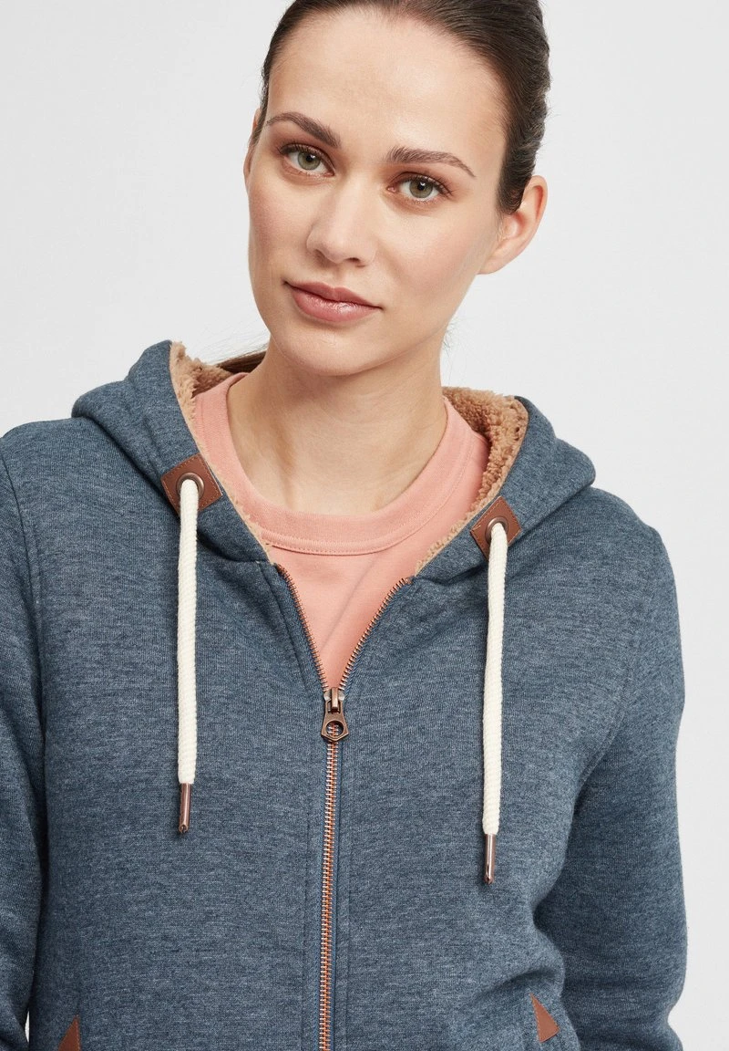 Oxmo OXVICKY - Sudadera Con Cremallera - Ins Bl Mel , Mujer 6 Oxmo OXVICKY - Sudadera Con Cremallera - Ins Bl Mel , Mujer - Image 4