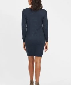 Oxmo OXELLA - Vestido De Punto - Ins Bl Mel, Mujer -Oxmo Elegante tienda 0347c494603349388b2ef65b1c099263