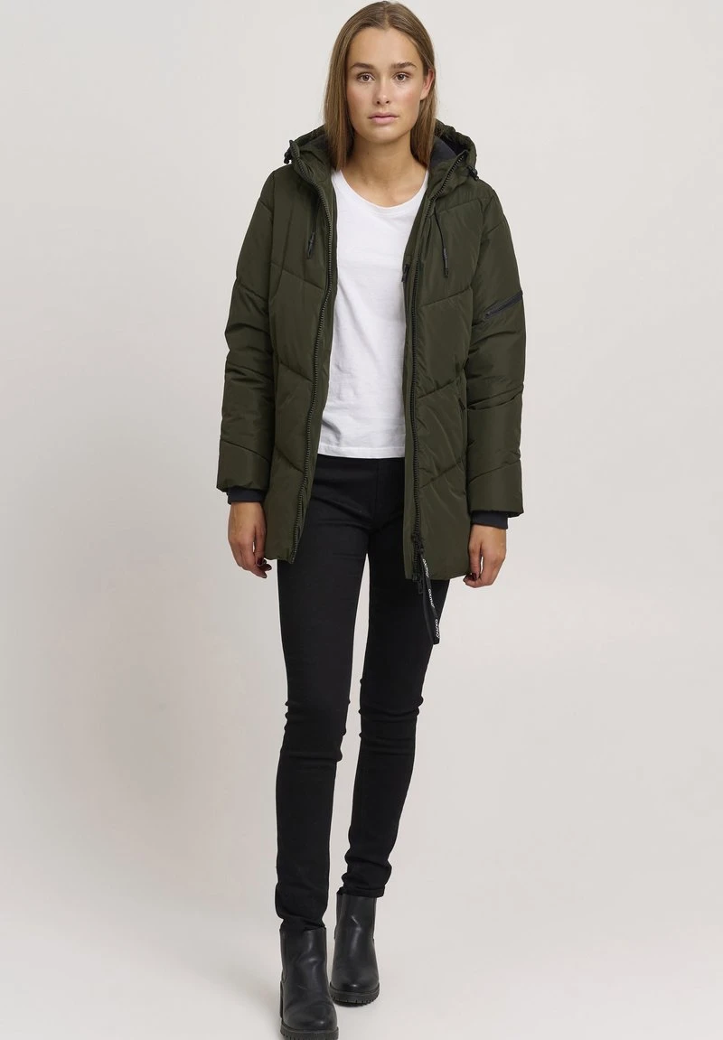 Oxmo OXJUNCHEN - Abrigo De Invierno - Grey Denim, Mujer 4 Oxmo OXJUNCHEN - Abrigo De Invierno - Grey Denim, Mujer - Image 2