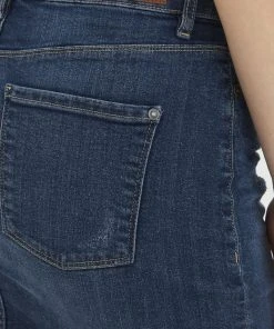 Oxmo OXADRIA - Falda Vaquera - Dark Ink , Mujer -Oxmo Elegante tienda 0390dbbbcea844ad867b31602d19b6b7