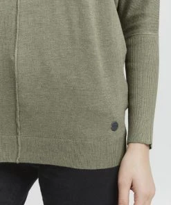 Oxmo OXHERDIS - Jersey De Punto - Seagrass Melange, Mujer -Oxmo Elegante tienda 07d6abfb17b240b7b6ba27b9cc36df5a