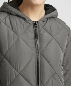 Oxmo OXSTANCA - Abrigo De Invierno - Pewter, Mujer -Oxmo Elegante tienda 095f9dc11de344249d61a18ab0d27569