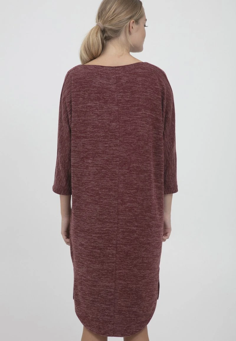 Oxmo OXBINALA - Vestido De Punto - Chocolate Truffle Melange, Mujer 5 Oxmo OXBINALA - Vestido De Punto - Chocolate Truffle Melange, Mujer - Image 3