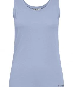 Oxmo PINA - Top - Bel Air Blue , Mujer -Oxmo Elegante tienda 0b92bc6094924f64964b7eb2e7eb151e