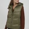 Oxmo OXTABITA - Chaleco - Dusty Olive , Mujer -Oxmo Elegante tienda 0bb78dd334074e25b652e37a21b551c4