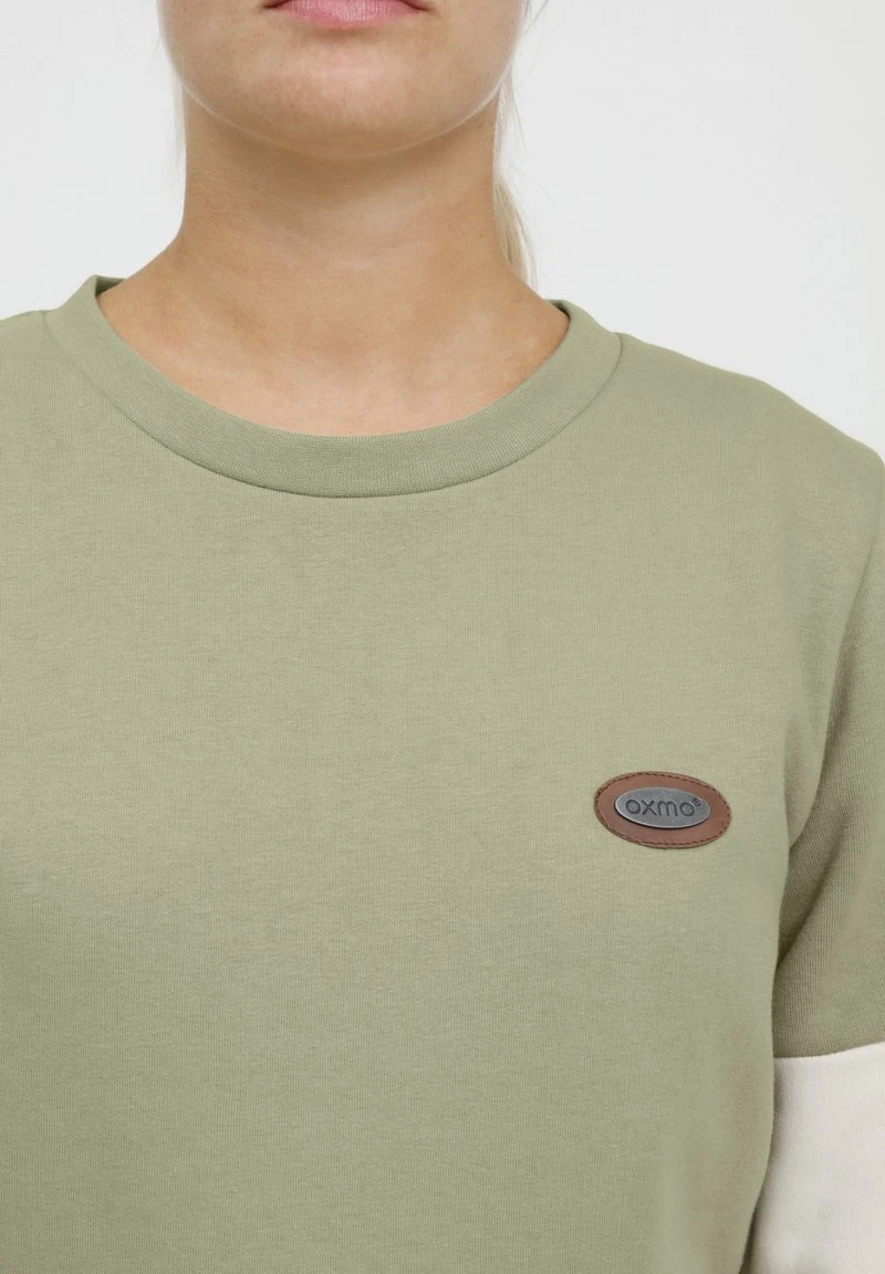 Oxmo OXTRINE - Jersey De Punto - Seagrass , Mujer 6 Oxmo OXTRINE - Jersey De Punto - Seagrass , Mujer - Image 4