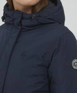 Oxmo OXJYTTE - Chaqueta De Entretiempo - Dark Blue , Mujer -Oxmo Elegante tienda 10431f93024d43b3817266d5258fd02c