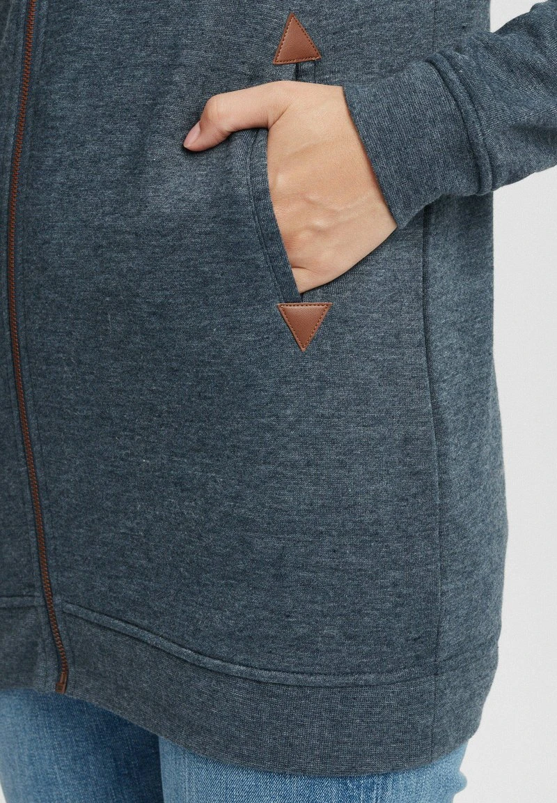 Oxmo OXVICKY - Sudadera Con Cremallera - Ins Bl Mel , Mujer 7 Oxmo OXVICKY - Sudadera Con Cremallera - Ins Bl Mel , Mujer - Image 5