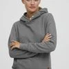 Oxmo OXVERA - Jersey Con Capucha - Medium Grey Melange, Mujer 2 Oxmo OXVERA - Jersey Con Capucha - Medium Grey Melange, Mujer -Oxmo Elegante tienda 124d9b0ab1d0424b8c899c1860adfb66