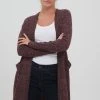 Oxmo OXNELI - Chaqueta De Punto - Vineyard Wine, Mujer -Oxmo Elegante tienda 132346ea0f7240a8800ffe56dc42508a
