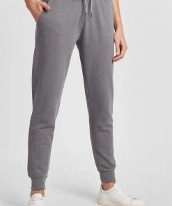 Oxmo OXPOLAH - Pantalones Deportivos - Grey Melange , Mujer