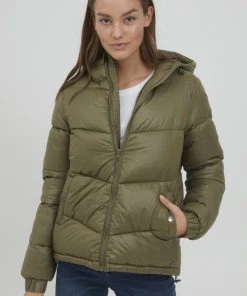 Oxmo OXTABEA - Chaqueta De Invierno - Dusty Olive , Mujer