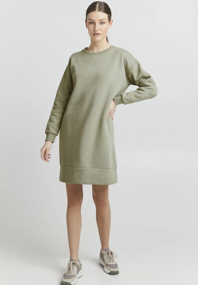 Oxmo HOLLY - Vestido Informal - Seagrass , Mujer 4 Oxmo HOLLY - Vestido Informal - Seagrass , Mujer - Image 2