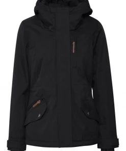 Oxmo OXBELLISSA - Chaqueta De Entretiempo - Black , Mujer -Oxmo Elegante tienda 189b1a3a0e974633bbe60b3f379cc3b9