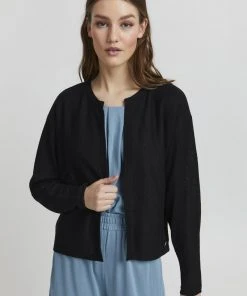 Oxmo KIKE - Chaqueta De Punto - Black , Mujer