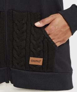 Oxmo OXMATILDA - Sudadera Con Cremallera - Black , Mujer 23 Oxmo OXMATILDA - Sudadera Con Cremallera - Black , Mujer -Oxmo Elegante tienda 1a88f23991e944d5b8a8a580779290bc