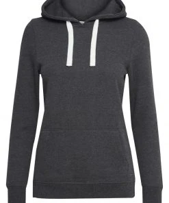 Oxmo OXOLIVE - Jersey Con Capucha - Dark Grey Melange, Mujer -Oxmo Elegante tienda 1bbde18329ea44df8b2b7a6580725663