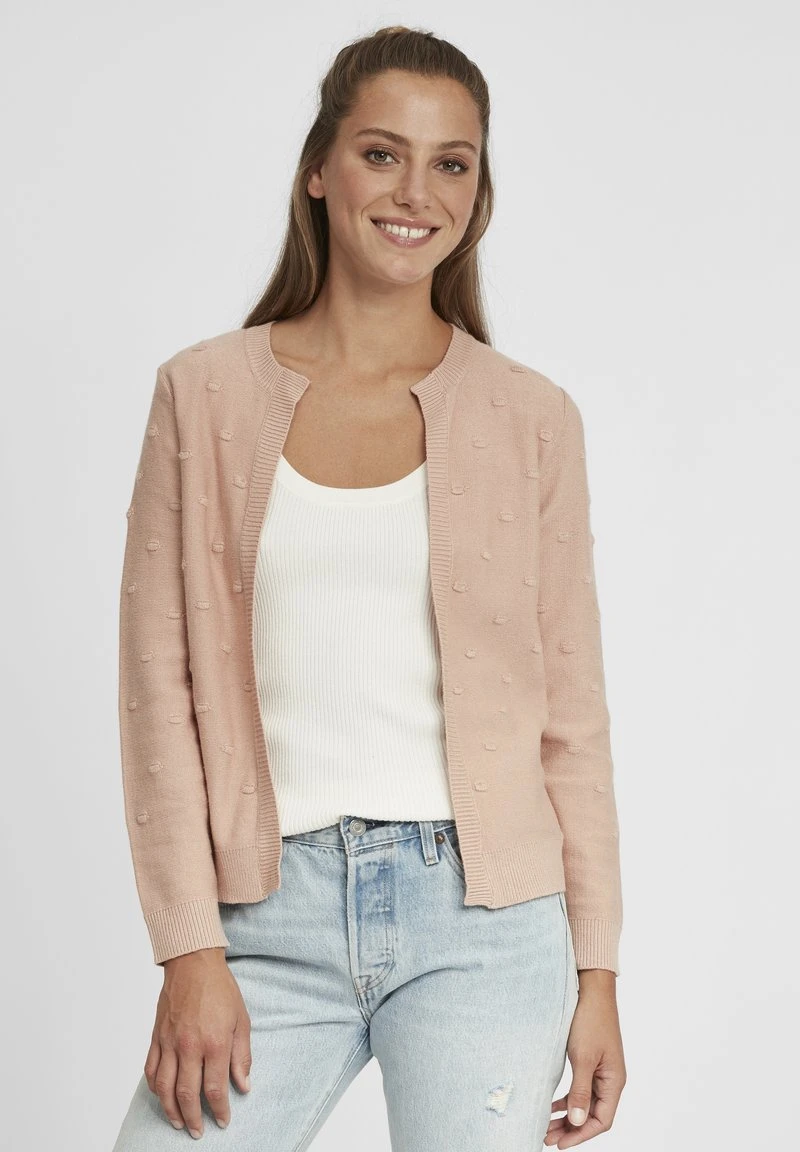 Oxmo OXKALOTTA - Chaqueta De Punto - Mahogany Rose , Mujer 3 Oxmo OXKALOTTA - Chaqueta De Punto - Mahogany Rose , Mujer