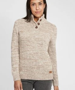 Oxmo OXPHILICITA - Jersey De Punto - Dune, Mujer