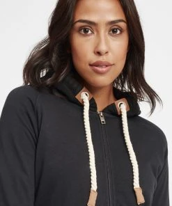 Oxmo OXMATILDA - Sudadera Con Cremallera - Black , Mujer 20 Oxmo OXMATILDA - Sudadera Con Cremallera - Black , Mujer -Oxmo Elegante tienda 22472a6cd4ea49529a20d92e7fa7daab