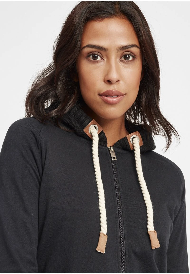 Oxmo OXMATILDA - Sudadera Con Cremallera - Black , Mujer 9 Oxmo OXMATILDA - Sudadera Con Cremallera - Black , Mujer - Image 7