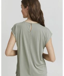 Oxmo BJALLA - Camiseta Estampada - Greydenim, Mujer -Oxmo Elegante tienda 248d5800192844d987adcd1a17cdb3c1