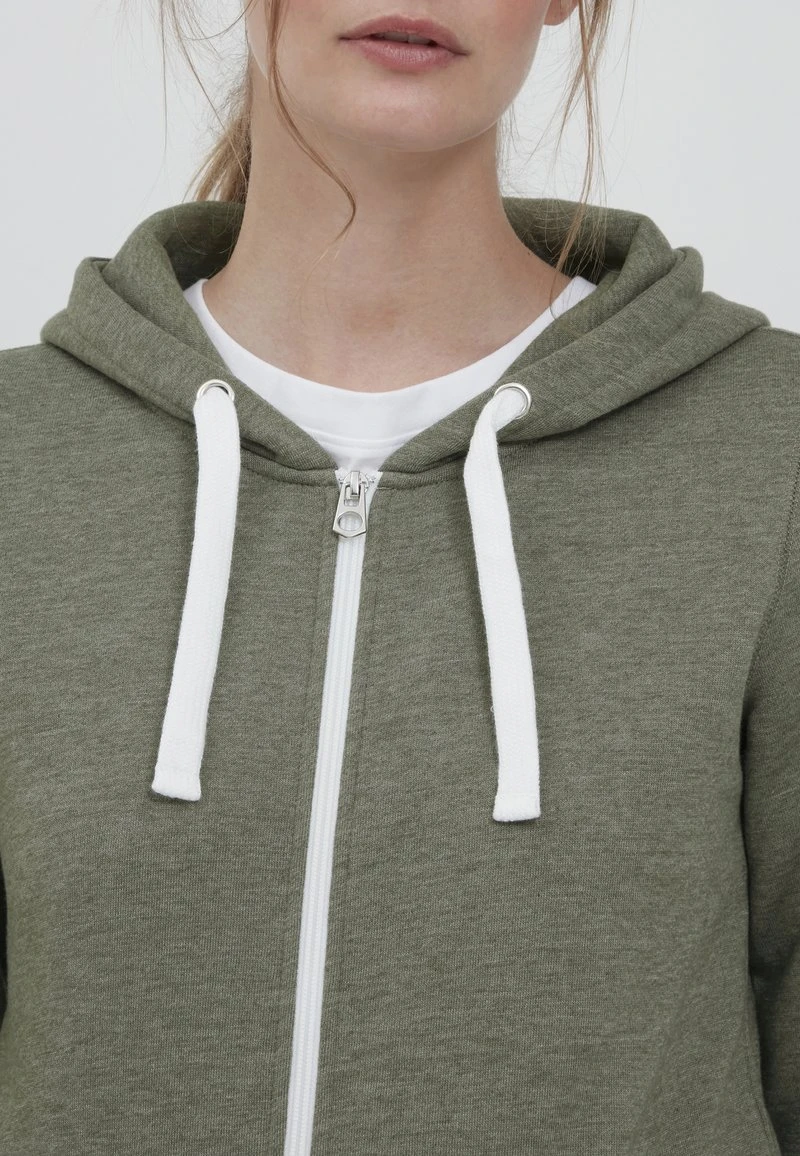 Oxmo OXOLINDA - Sudadera Con Cremallera - Clim. Ivy , Mujer 6 Oxmo OXOLINDA - Sudadera Con Cremallera - Clim. Ivy , Mujer - Image 4