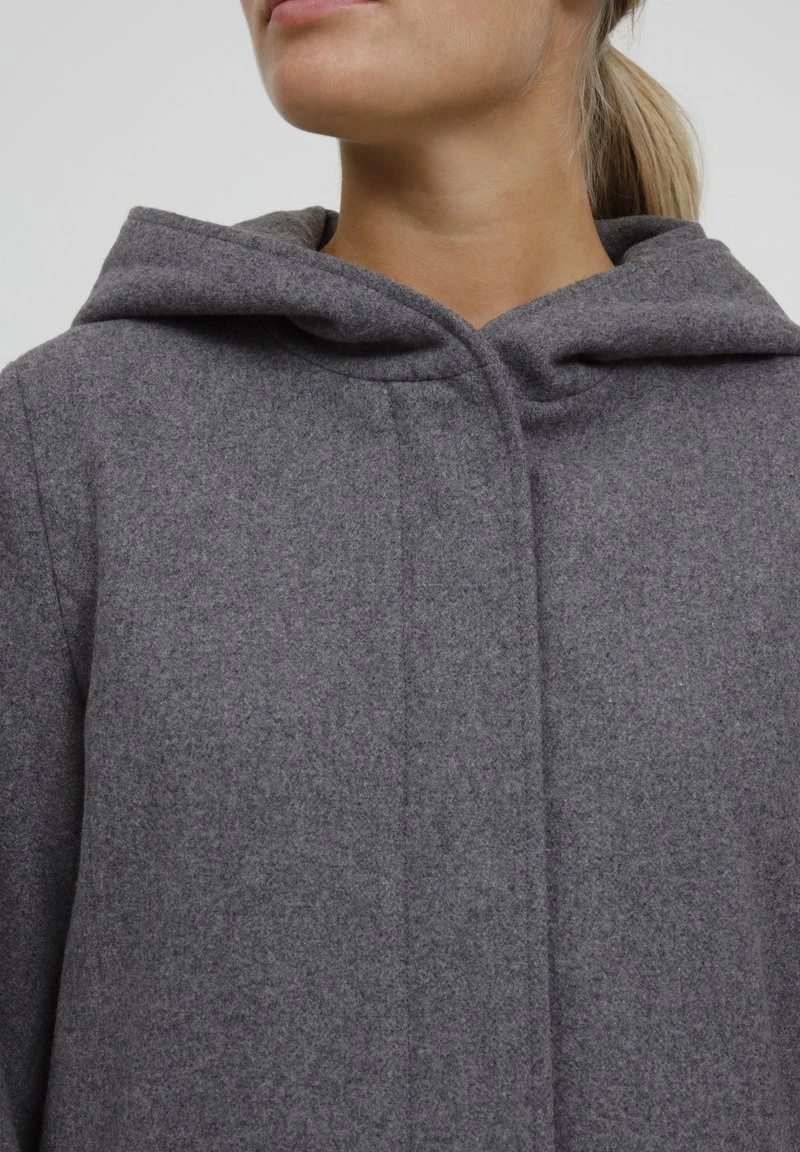 Oxmo OXNELINA - Abrigo De Invierno - Medium Grey Melange , Mujer 6 Oxmo OXNELINA - Abrigo De Invierno - Medium Grey Melange , Mujer - Image 4