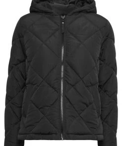 Oxmo OXSTACIE - Chaqueta De Invierno - Black , Mujer -Oxmo Elegante tienda 288c1b9889874d1ab3febdcc8818ab8a