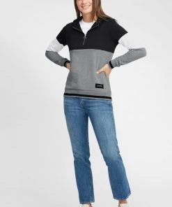 Oxmo OXOMARA - Jersey Con Capucha - Black, Mujer -Oxmo Elegante tienda 28f8b318acb0489da3b0d049018e493d