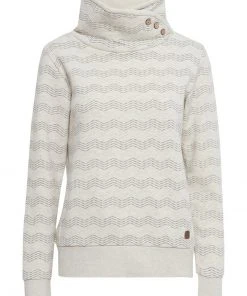 Oxmo OXVERNITA - Sudadera - Oyster Grey Melange, Mujer -Oxmo Elegante tienda 2956f8456ca4427bae8b4d15f5bba271