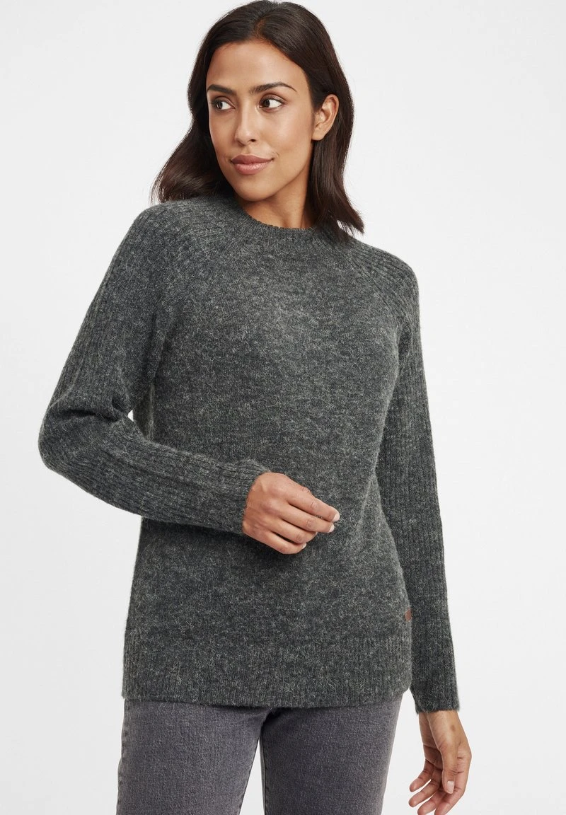 Oxmo OXGIANNA - Jersey De Punto - Dark Grey Melange , Mujer 3 Oxmo OXGIANNA - Jersey De Punto - Dark Grey Melange , Mujer