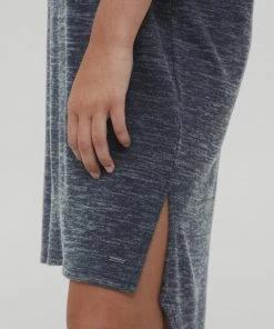 Oxmo OXBINALA - Vestido De Punto - Total Eclipse Melange , Mujer -Oxmo Elegante tienda 2bacad559f64403fae3ea0b8122a770e