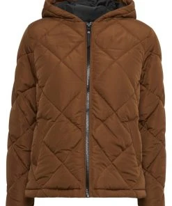 Oxmo OXSTACIE - Chaqueta De Invierno - Tortoise Shell, Mujer -Oxmo Elegante tienda 2d1b2eabb1564c8187b2f91dafbaedec