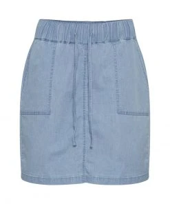 Oxmo OXLILLE - Falda Vaquera - Light Blue Denim , Mujer 11 Oxmo OXLILLE - Falda Vaquera - Light Blue Denim , Mujer -Oxmo Elegante tienda 2f89f899f624495fb01c4677e560ac46