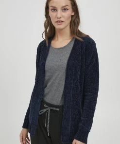 Oxmo OXELISABET - Chaqueta De Punto - Insignia Blue , Hombre