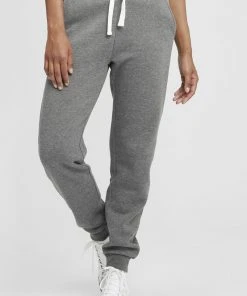 Oxmo OXOLIVIA - Pantalones Deportivos - Grey Mel , Mujer