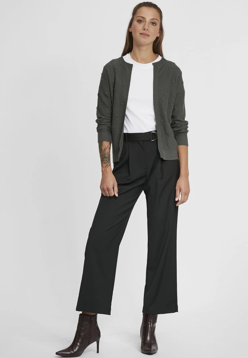 Oxmo OXKALOTTA - Chaqueta De Punto - Dark Shadow , Mujer 4 Oxmo OXKALOTTA - Chaqueta De Punto - Dark Shadow , Mujer - Image 2