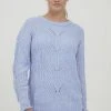 Oxmo OXCHIARA - Jersey De Punto - Sky Blue , Mujer -Oxmo Elegante tienda 31124ae6d3124882a896ed1d0c2c01d7