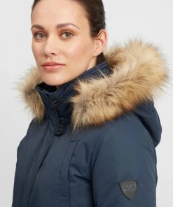 Oxmo OXACTA - Abrigo De Invierno - Insignia Blue , Mujer 12 Oxmo OXACTA - Abrigo De Invierno - Insignia Blue , Mujer -Oxmo Elegante tienda 353aa40524164badb20a3a4501c9b83f