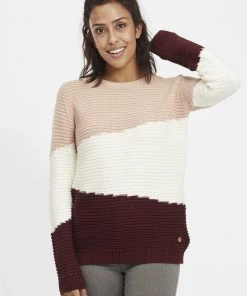 Oxmo OXOLMA - Jersey De Punto - Mahogany Rose , Mujer