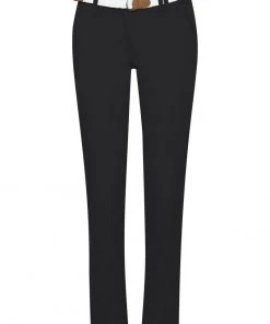 Oxmo OXCHAKIRA - Pantalones Chinos - Black , Mujer -Oxmo Elegante tienda 35a53dc0eea04fd3aff3d8ab5f8e9fa4