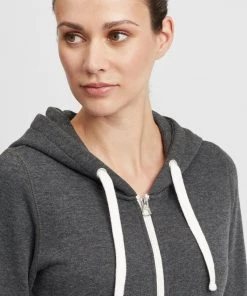 Oxmo OXOLINDA - Sudadera Con Cremallera - Dar Grey M, Mujer -Oxmo Elegante tienda 3601fb506a8f4e0cac2d797cec1c152f