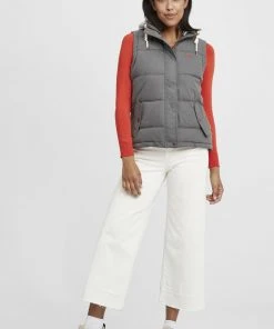 Oxmo OXLEWONDA - Chaleco - Dark Grey , Mujer 9 Oxmo OXLEWONDA - Chaleco - Dark Grey , Mujer -Oxmo Elegante tienda 366e01b2161e421193422f90cd61d96b