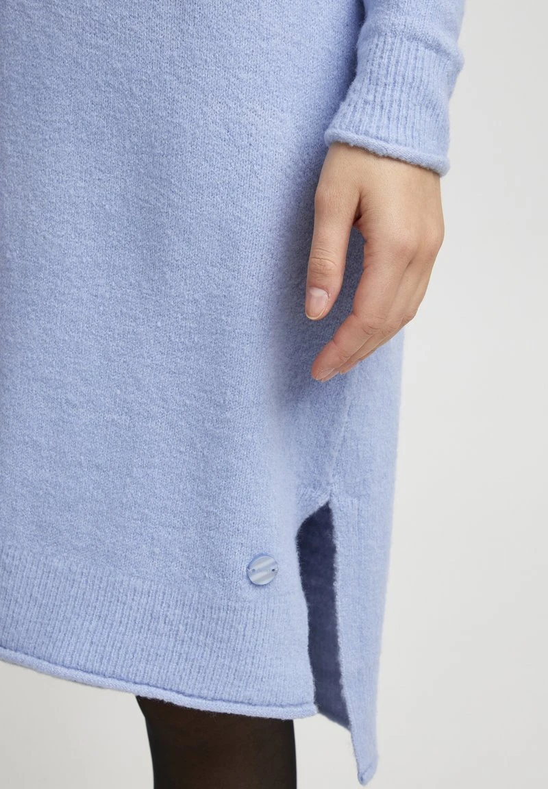 Oxmo OXIDA - Vestido De Punto - Brunnera Blue Melange , Mujer 7 Oxmo OXIDA - Vestido De Punto - Brunnera Blue Melange , Mujer - Image 5